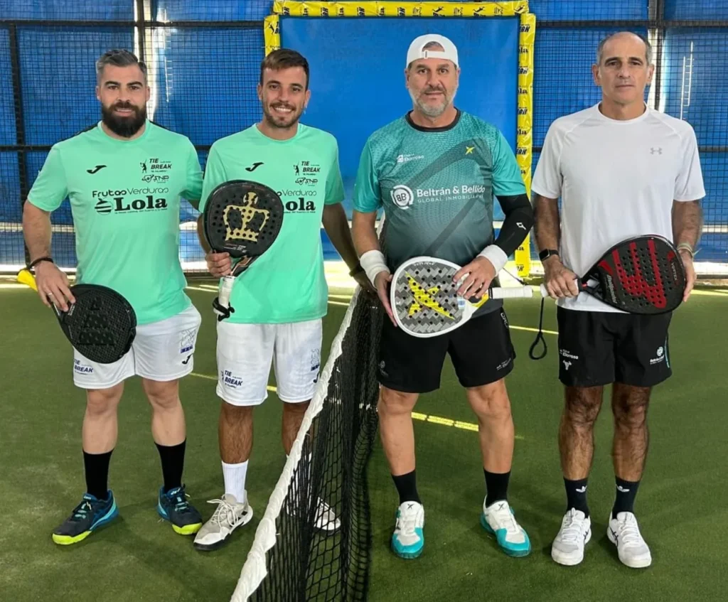 El cuarto enfrentamiento de la Serie Nacional de Pádel, La Barrosa vs Tiebreak