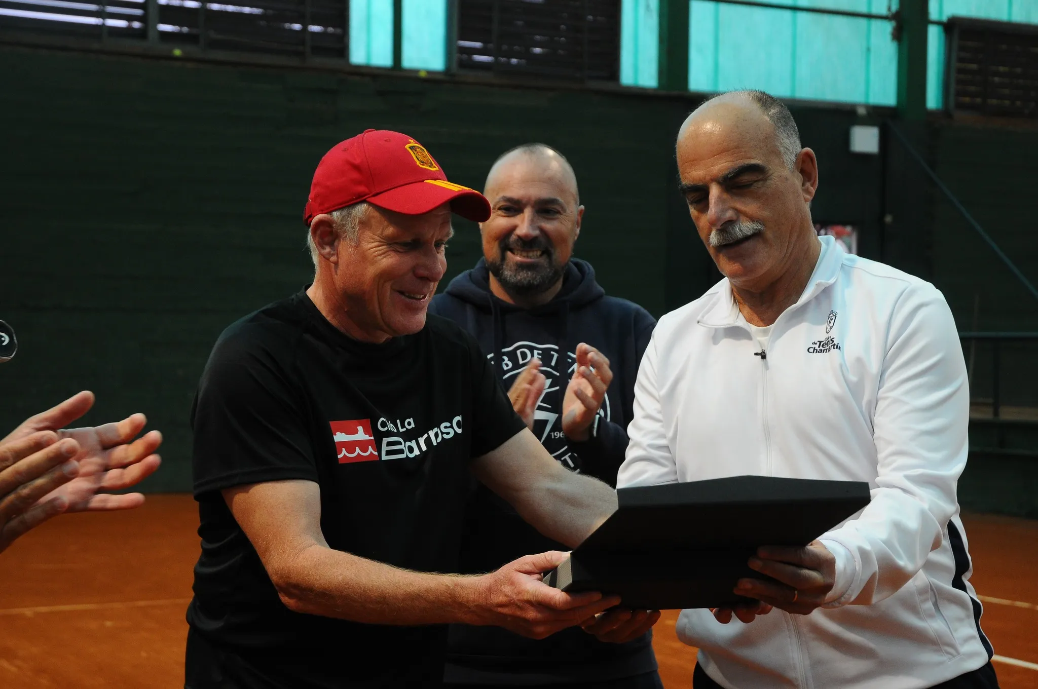 Primera jornada de la InterCup, Cluba la Barrosa y Club de Tenis Chamartín