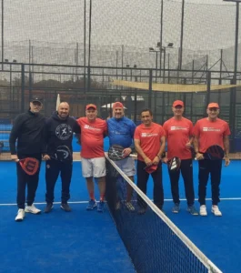 Primera jornada de la InterCup, Cluba la Barrosa y Club de Tenis Chamartín