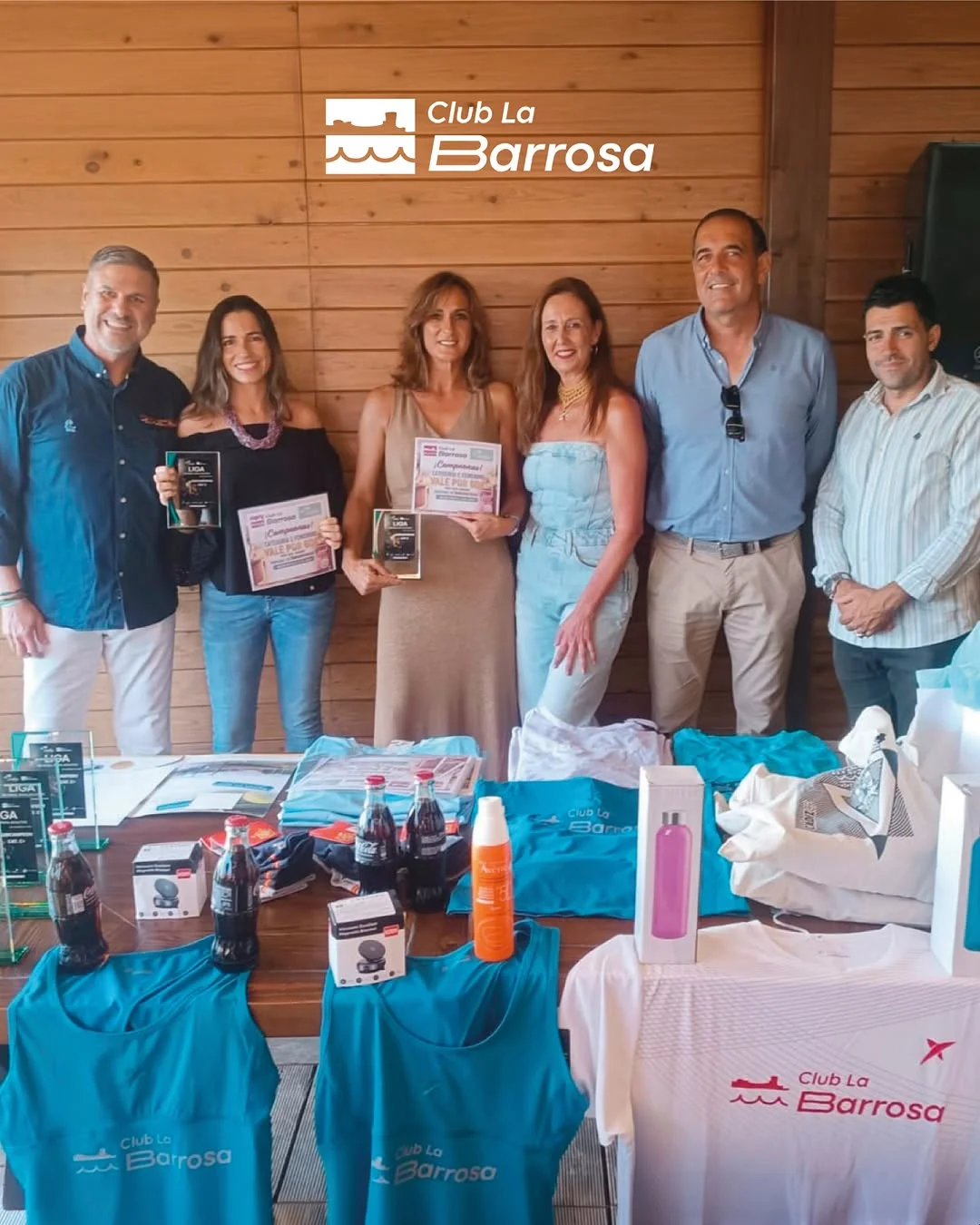 Entrega de premios de la Liga Varadero Beach Bar en Club La Barrosa